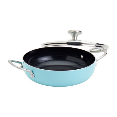 7.5QT NON-STICK SAUTE PAN W/LID- 6