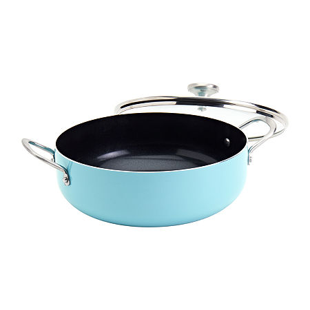 Infuse 6-qt Non-stick Caldero Saute Pan, One Size, Blue