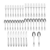 Oneida® Cleo 45-pc. Flatware Set, Color: Stainless - JCPenney