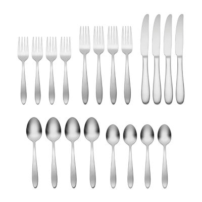 Oneida Mooncrest Satin 20-pc. Flatware Set