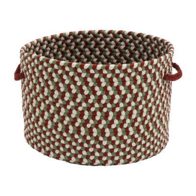 Colonial Mills Multi Braided Round Basket