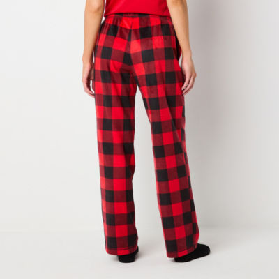 Sleep Chic Womens Fleece Pajama Pants with Socks