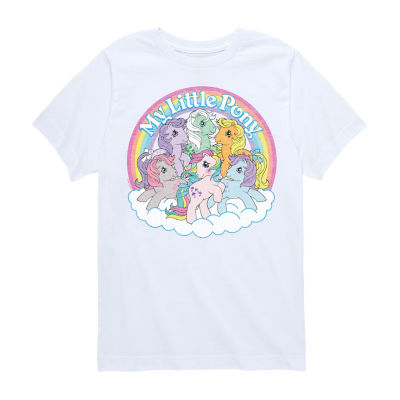 Rainbow Group Big Kid Girls Crew Neck Short Sleeve My Little Pony T-Shirt
