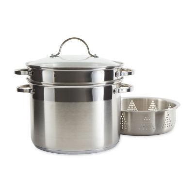 Design Imports Stainless Steel 8-qt. Double Boiler