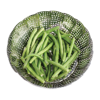 Design Imports Stainless Steel 12" Vegetable Steamer