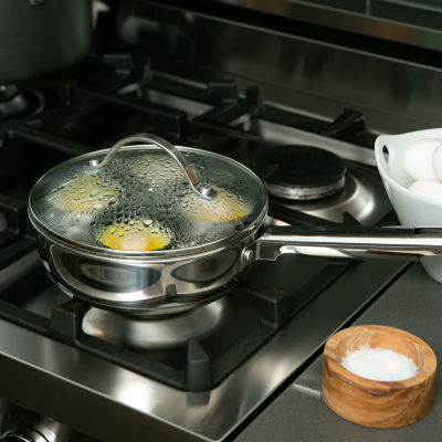 Design Imports Stainless Steel - Egg Poacher Set