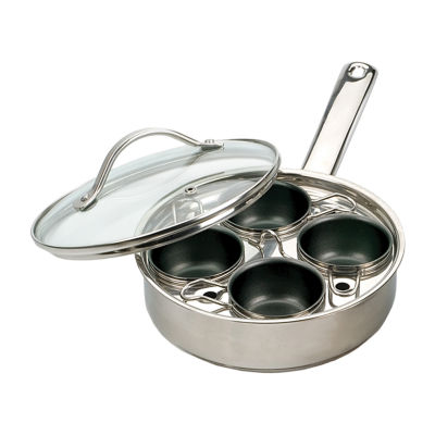 Design Imports Stainless Steel - Egg Poacher Set