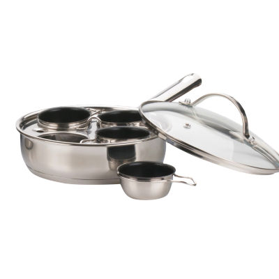 Design Imports Stainless Steel - Egg Poacher Set