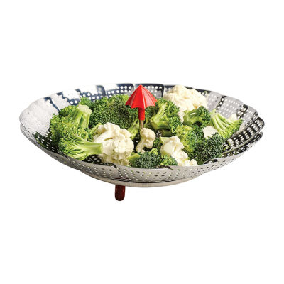 Design Imports Stainless Steel Umbrella Steamer Basket