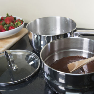 Design Imports Stainless Steel 2-qt. Double Boiler Insert