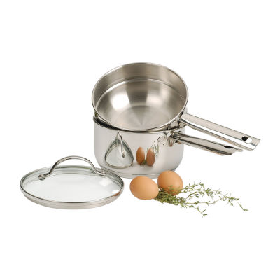 Design Imports Stainless Steel 2-qt. Double Bolier Insert