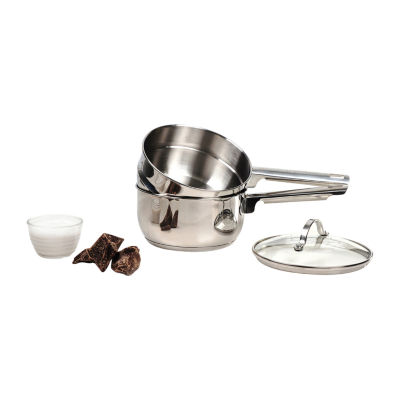 Design Imports Stainless Steel 2-qt. Double Boiler Insert