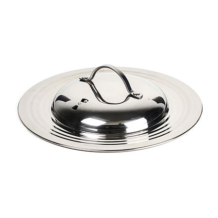 Design Imports Stainless Steel 12.5 Pan Lid, One Size, Silver