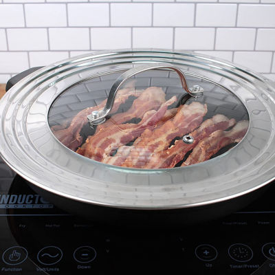 Design Imports Stainless Steel Pan Lid with Glass