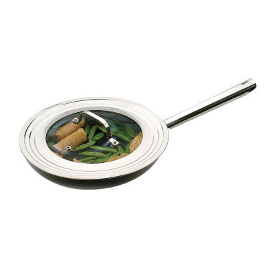 Design Imports Stainless Steel Pan Lid with Glass