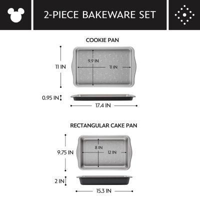 Farberware Disney Bake with Mickey Mouse -pc. Bakeware Set