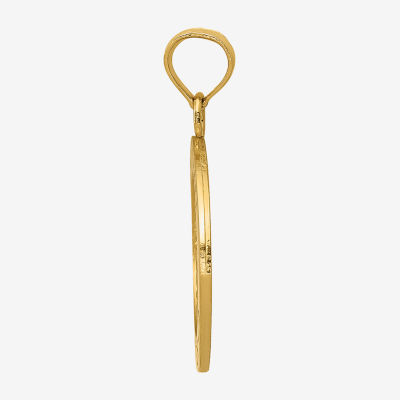 Saint Michael Unisex Adult 10K Gold Pendants