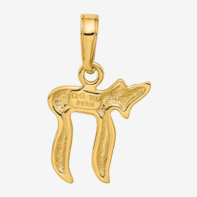 Chai Unisex Adult 10K Gold Pendants