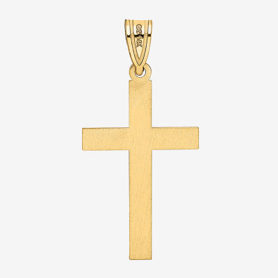 Unisex Adult 14K Gold Cross Pendant