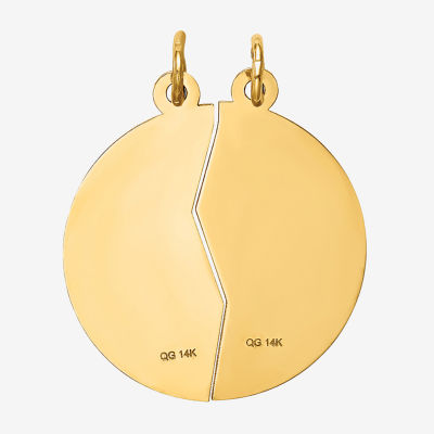 Mizpah Unisex Adult 14K Gold Pendant