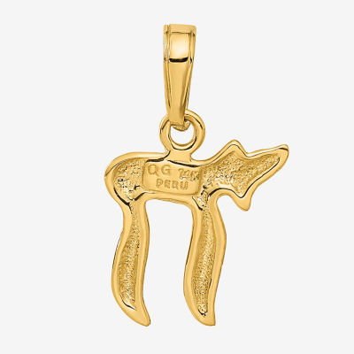 Chai Unisex Adult 14K Gold Pendant