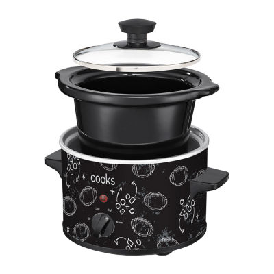 Cooks 1.5-Quart Football Print Slow Cooker