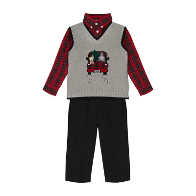 IZOD Baby Boys 3-pc. Pant Set