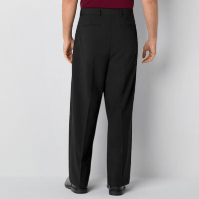 J. Ferrar Mens Relaxed Fit Flat Front Pant