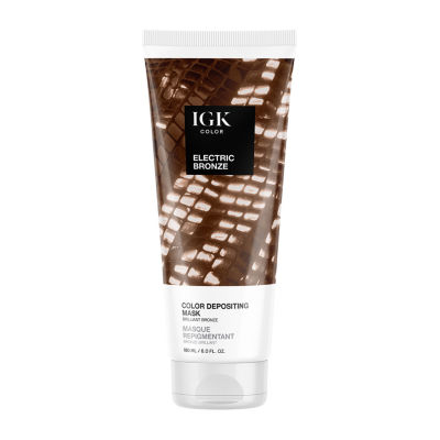 IGK Color Depositing Hair Mask 6 oz One Size Brown 32$