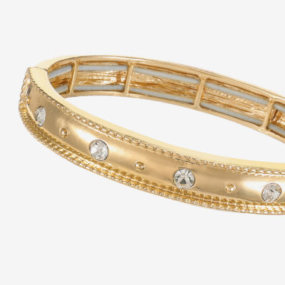 Liz Claiborne Stretch Womens Glass Bangle Bracelet