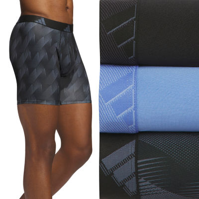 adidas Performance Microfiber Mens 3 Pack Boxer Briefs 5158584