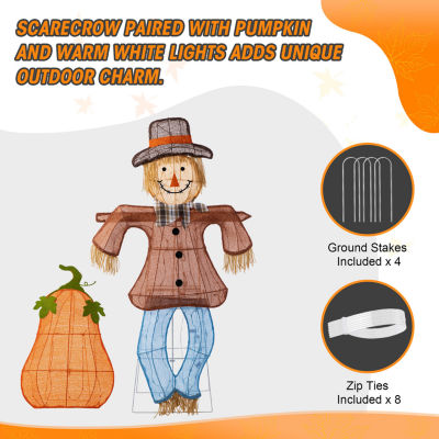 Glitzhome S2 Outdoor Decor Thanksgiving Inflatable