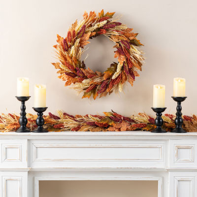 Glitzhome 72 Garland Thanksgiving Tabletop Decor