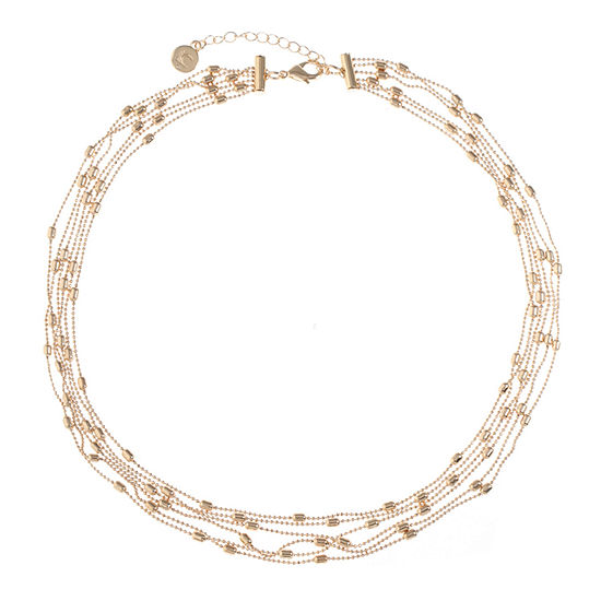 Liz Claiborne 18 Inch Cable Strand Necklace