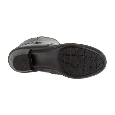 Easy Street Womens Dawnta Block Heel Booties