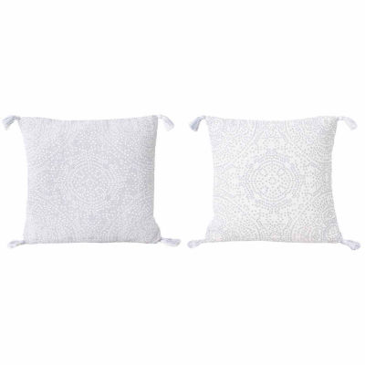 Thro by Marlo Lorenz Reversible Kerra Dot Throw Pillow