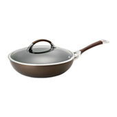 Gotham Steel Non Stick Hammered Copper 5QT Stock Pot with Glass Lid Copper  2690 - Best Buy