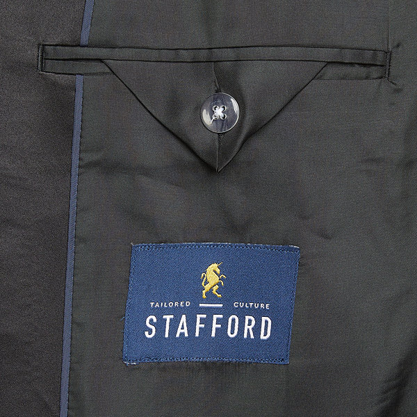 Stafford Coolmax Mens Classic Fit Tuxedo Jacket