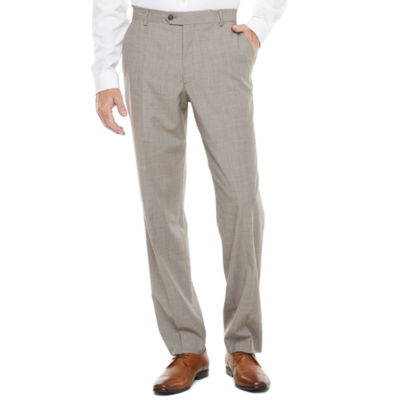 Stafford Signature Mens Stretch Fabric Classic Fit Suit Pants, Color