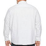 The Foundry Big & Tall Supply Co. Adaptive Mens Long Sleeve Adaptive Button-Down Shirt