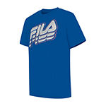 Fila Big Boys Crew Neck Short Sleeve Graphic T-Shirt