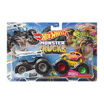 Hot Wheels Monster Trucks 1:64 Demo Doubles 2 Pack (Styles May Vary) -  JCPenney