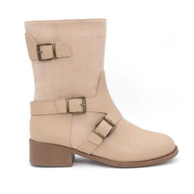Yoki Womens Darcy-10 Block Heel Riding Boots