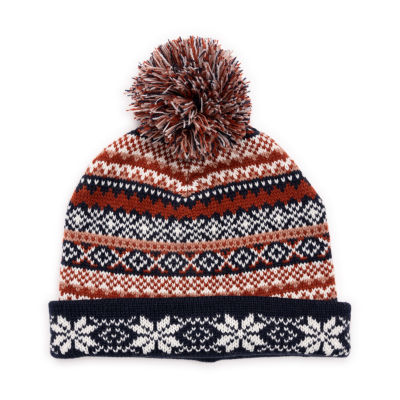 Muk Luks Womens Pom Pom Beanie