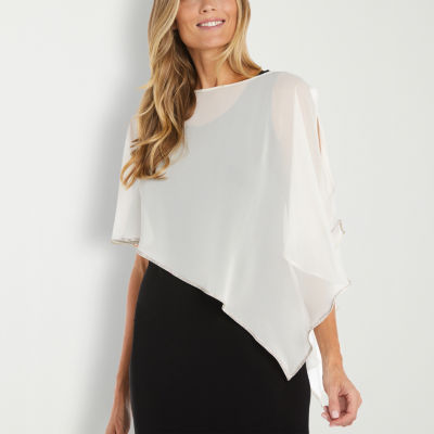 R & M Richards Rhinestone Womens Shrug JCPenney