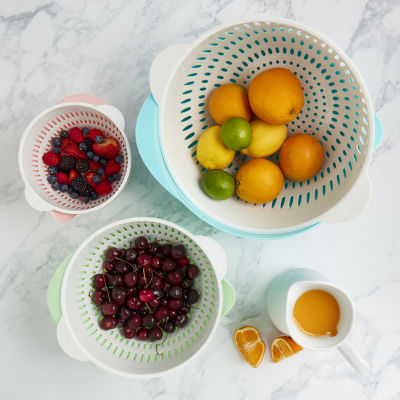 Martha Stewart Mixing 3-pc. Bowl Set, Color: Blue - JCPenney