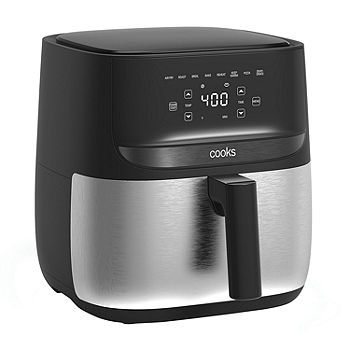 Cooks 6 Quart Air Fryer Touchscreen 22323 22323C, Color: Stainless Steel -  JCPenney