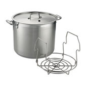 Zavor Ez Lock 8-Qt. 3-pc. Pressure Cooker, Color: Stainless Steel - JCPenney