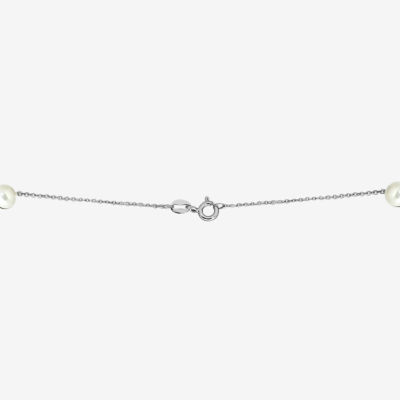 Effy Final Call Womens White Cultured Freshwater Pearl Sterling Silver 20 Inch Pendant Necklace