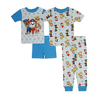 Toddler Boys 4-pc. Paw Patrol Pajama Set, 2t, Gray